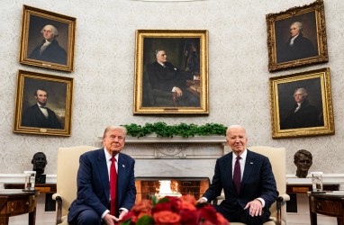 Ramah-tamah Transisi Kekuasaan, Biden Sambut Trump di Gedung Putih