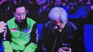 Momen Prabowo Telepon CEO NVIDIA Jensen Huang via Ponsel Bos GOTO