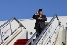 Prabowo Tiba di Peru untuk KTT APEC, Batal Bertemu Trump?