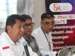 Penghimpunan DPK lembaga jasa keuangan wilayah Sulsel sebesar Rp133,76 triliun yang didominas oleh tabungan