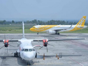 Aktivitas penerbangan di Bandara Lombok kembali normal setelah sebelumnya puluhan penerbangan dibatalkan dampak abu vulkanik letusan Gunung Lewotobi Laki-Laki