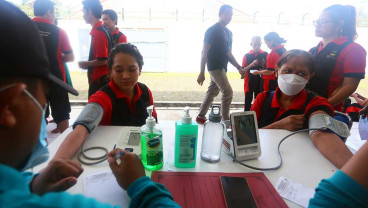 Pemeriksaan PMI Yang Dideportasi di Tanjung Pinang