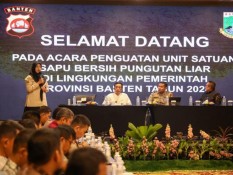 Banten Perkuat Satgas Pemberantasan Pungli