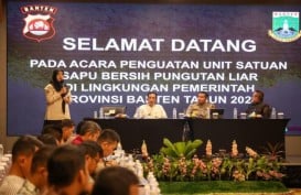 Banten Perkuat Satgas Pemberantasan Pungli