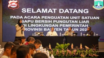 Banten Perkuat Satgas Pemberantasan Pungli