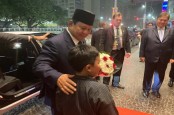 Prabowo Tiba di Brasil Jelang KTT G20, Disambut Puluhan Diaspora di Hotel