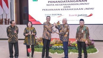 Bank Jatim dan Bank Sultra Teken Mou Pembentukan Kelompok Usaha Bank (KUB)