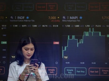 IHSG Berisiko Melemah, Saham JPFA, TINS, ADRO Masuk Top Picks