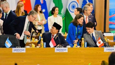 Momen Keakraban Prabowo dengan PM Kanada dan Presiden Argentina di KTT G20 Brasil