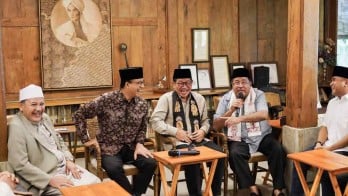 Makin Akrab, Pramono-Rano Karno Kembali Temui Anies Baswedan dan Ulama