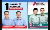 Profil Calon Bupati-Wakil Bupati Bandung 2024: Sahrul-Gun Gun vs Dadang-Ali Syakieb