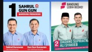 Profil Cabup-Cawabup Bandung 2024: Sahrul-Gun Gun vs Dadang-Ali Syakieb