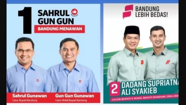 Profil Calon Bupati-Wakil Bupati Bandung 2024: Sahrul-Gun Gun vs Dadang-Ali Syakieb