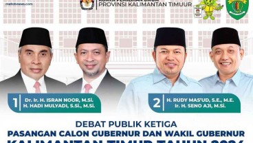 Ada Petahana, Ini Profil 2 Cagub-Cawagub Kalimantan Timur di Pilkada 2024