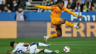 Kylian Mbappe Bikin Gol, Real Madrid Bekuk Leganes dan Naik ke Posisi 2 Liga Spanyol