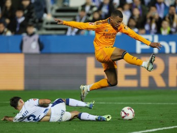 Kylian Mbappe Bikin Gol, Real Madrid Bekuk Leganes dan Naik ke Posisi 2 Liga Spanyol