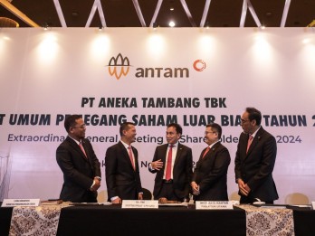 BlackRock Tancap Gas di Saham Antam (ANTM) Jelang Akhir Tahun