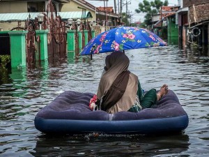 Banjir Rendam Sejumlah Daerah di Pekalongan Jawa Tengah