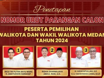 Pilwalkot 2024, Ini Profil 3 Calon Walikota dan Calon Wakil Walkot Medan