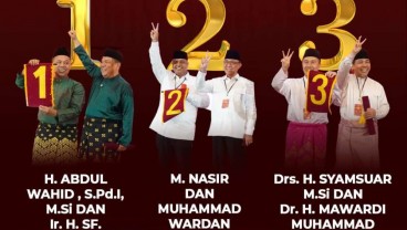 Pilgub Riau, Ini 3 Profil Paslon Pemilihan Gubernur Riau