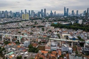 Progres Pembangunan LRT Jakarta Fase 1B Telah Mencapai 38,16%