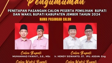 Profil Calon Bupati Jember dan Wakilnya: Petahana Digoyang Koalisi Gendut