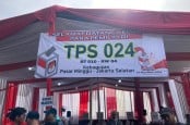 Penampakan TPS 024 Kebagusan Tempat Megawati Nyoblos, Nuansa Merah Putih!