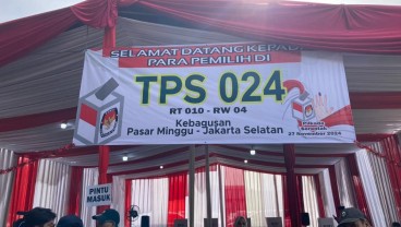 Penampakan TPS 024 Kebagusan Tempat Megawati Nyoblos, Nuansa Merah Putih!