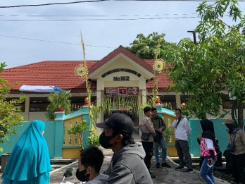 Foto TPS Tempat Jokowi dan Iriana Mencoblos di Solo, Ada Janur Kuning!