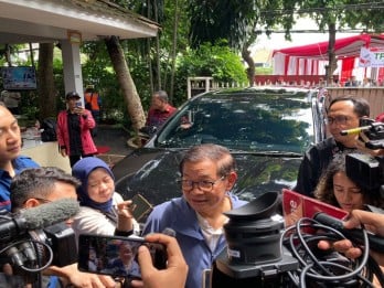 Pram dan Doel Tiba di Kebagusan Jelang Megawati ke TPS