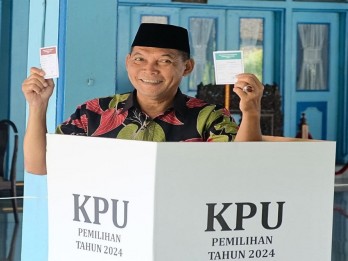 Pamer Foto di Bilik Suara, Teguh Prakosa Yakin Menangi Pemilihan Wali Kota Solo