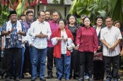 Momen Megawati Nyoblos Pilkada, Ditemani Puan hingga Happy Hapsoro