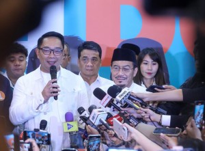 Ridwan Kamil dan Suswono Tanggapi Hasil Hitung Cepat