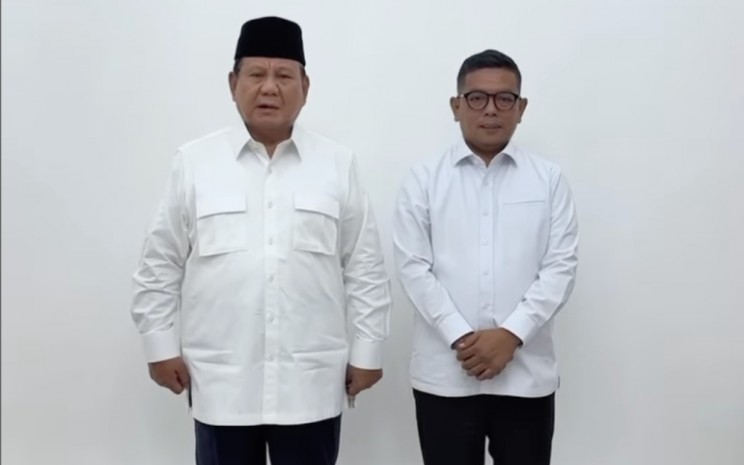 Ketua Umum Partai Gerindra Prabowo Subianto dan Cagub Banten Nomor Urut 02 Andra Soni. Dok Instagram andrasoni12