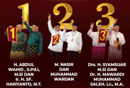 Quick Count LSI: Pasangan Cagub Riau Abdul Wahid-SF Hariyanto Unggul di 9 Kabupaten/Kota