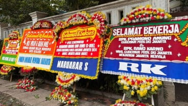 'RK' dan 'Maruarar' Kirim Karangan Bunga Ucapan Selamat ke Pramono-Rano