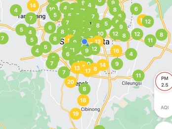 Langit Jakarta Biru Hari Ini, Warga DKI, Depok Bogor Bisa Lihat Penampakan Gunung Gede