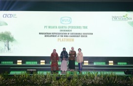 Raih CSR Award 2024, WIKA Perkuat ESG Lewat Kerja Sama BRIN