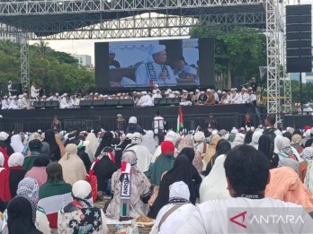 Reuni Akbar 212, Habib Rizieq Minta Semua Pihak Dukung Pemerintahan Prabowo