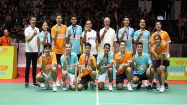 Para Legenda Bulu Tangkis Turun Gunung Meriahkan wondr by BNI BrightUp Cup 2024
