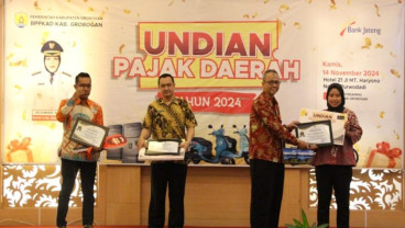 Bank Jateng Dukung Gebyar Undian Pajak Daerah Grobogan