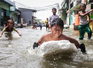 Banjir Rob Kembali Melanda Jakarta Utara