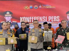 Peredaran Ganja 166,58 Kg di Malang Digagalkan