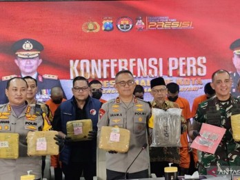 Peredaran Ganja 166,58 Kg di Malang Digagalkan