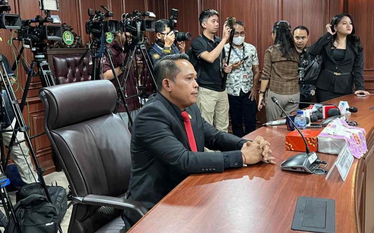 Anggota Komisi I DPR Yulius Setiarto dalam sidang MKD DPR, di Kompleks Parlemen, Senayan, Jakarta Pusat, Selasa (3/12/2024) - Bisnis/Annisa Nurul Amara