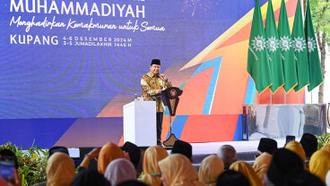 Presiden Prabowo Hadiri Milad ke-112 Muhammadiyah