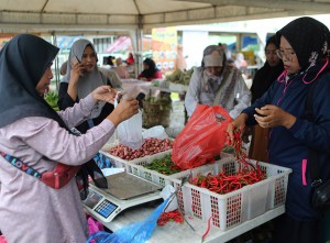 Pasar Tani Jelang Natal Dan Tahun Baru di Aceh