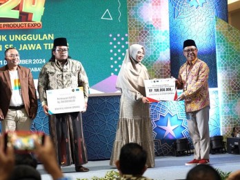 Bank Jatim Salurkan KUR Syariah ke Pesantren