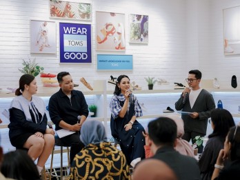 Yayasan Milik Penyanyi Andien Disupport TOMS