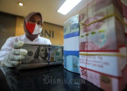 Rupiah Ditutup Menguat ke Level Rp15.845 per Dolar AS